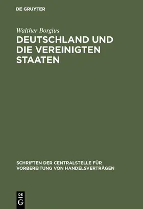 Borgius |  Deutschland und die Vereinigten Staaten | eBook | Sack Fachmedien