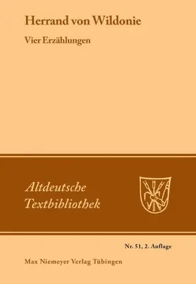 Herrand von Wildonie / Fischer / Sappler |  [Set Vier Erzählungen] | eBook | Sack Fachmedien