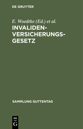 Woedtke / Follmann |  Invalidenversicherungsgesetz | eBook | Sack Fachmedien