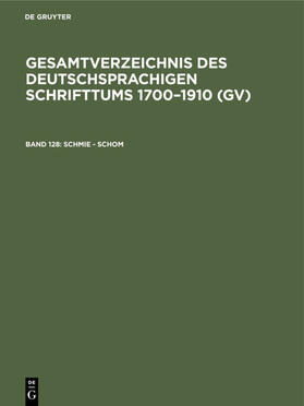 Schmuck / Gorzny / Geils |  Schmie - Schom | eBook | Sack Fachmedien