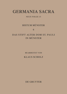  Die Bistümer der Kirchenprovinz Köln. Das Bistum Münster 6. Das Stift Alter Dom St. Pauli in Münster | Buch |  Sack Fachmedien