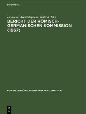  1967 | Buch |  Sack Fachmedien