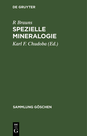 Brauns / Chudoba |  Spezielle Mineralogie | Buch |  Sack Fachmedien