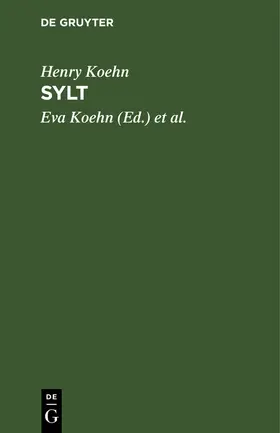 Koehn / Krause |  Sylt | Buch |  Sack Fachmedien