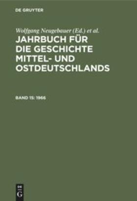 Neugebauer / Schaper / Neitmann |  1966 | Buch |  Sack Fachmedien