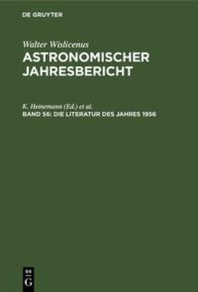 Heinemann / Lohmann / Henn |  Die Literatur des Jahres 1956 | Buch |  Sack Fachmedien