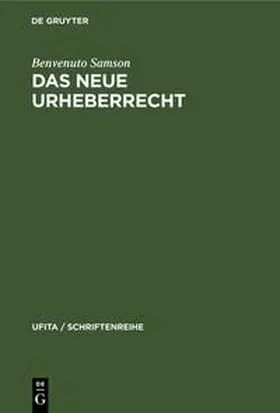 Samson |  Das neue Urheberrecht | Buch |  Sack Fachmedien