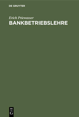Priewasser |  Bankbetriebslehre | Buch |  Sack Fachmedien