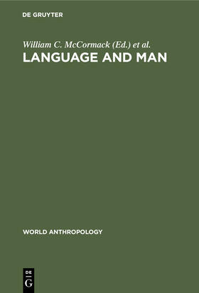 Wurm / McCormack |  Language and Man | Buch |  Sack Fachmedien