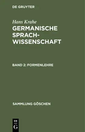 Krahe |  Formenlehre | Buch |  Sack Fachmedien