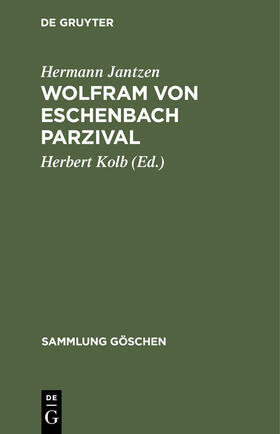 Jantzen / Kolb |  Wolfram von Eschenbach Parzival | Buch |  Sack Fachmedien