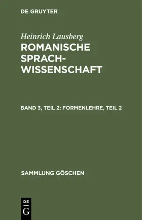 Lausberg |  Formenlehre, Teil 2 | Buch |  Sack Fachmedien