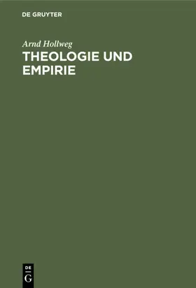  Theologie und Empirie | eBook | Sack Fachmedien