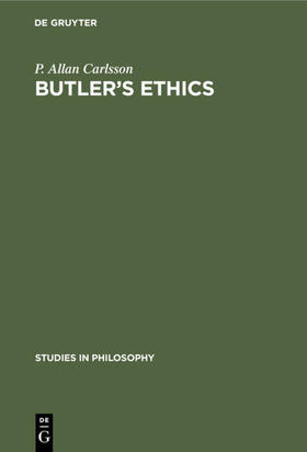 Carlsson |  Butler's Ethics | eBook | Sack Fachmedien