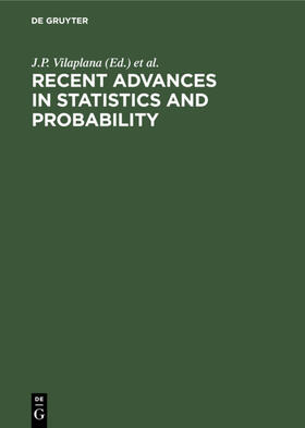 Vilaplana / Puri |  Recent Advances in Statistics and Probability | eBook | Sack Fachmedien