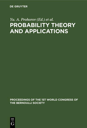  Probability Theory and Applications | eBook | Sack Fachmedien