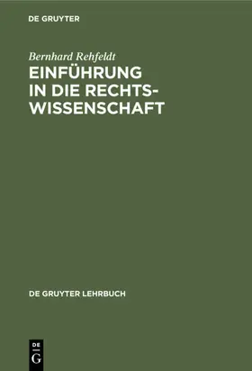  Einführung in die Rechtswissenschaft | eBook | Sack Fachmedien