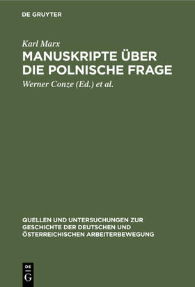 Marx / Conze / Hertz-Eichenrode |  Manuskripte über die polnische Frage | eBook | Sack Fachmedien