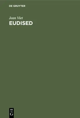 Viet |  Eudised | eBook | Sack Fachmedien