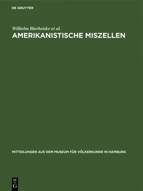 Bierhenke / Zimmerman / Haberland |  Amerikanistische Miszellen | Buch |  Sack Fachmedien