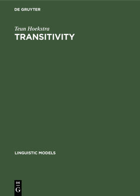 Hoekstra |  Transitivity | eBook | Sack Fachmedien