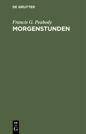 Peabody |  Morgenstunden | eBook | Sack Fachmedien