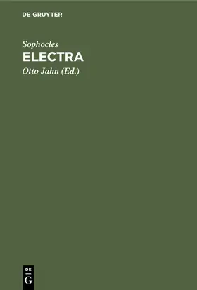 Sophocles / Jahn | Electra | Buch | 978-3-11-235047-8 | sack.de