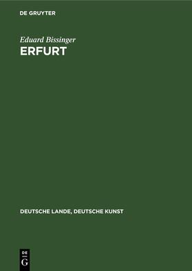 Bissinger |  Erfurt | Buch |  Sack Fachmedien