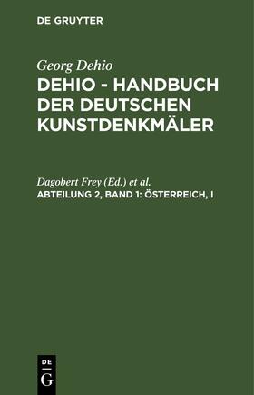 Frey / Ginhart |  Österreich, I | Buch |  Sack Fachmedien