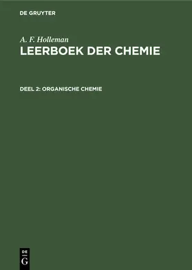 Holleman |  Organische Chemie | Buch |  Sack Fachmedien