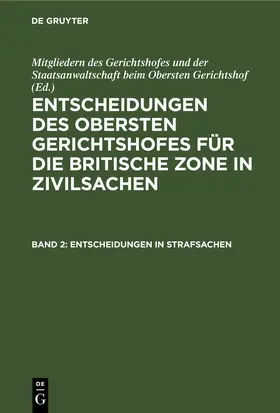  Entscheidungen in Strafsachen | eBook | Sack Fachmedien