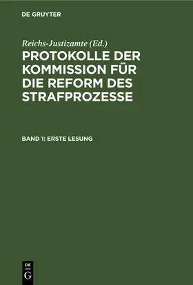  Erste Lesung | eBook | Sack Fachmedien