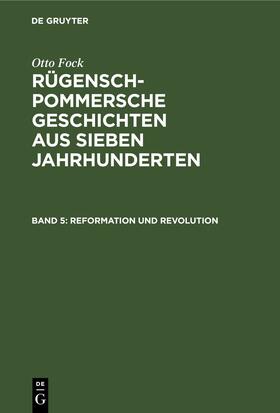 Fock |  Reformation und Revolution | eBook | Sack Fachmedien
