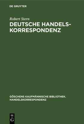 Stern |  Deutsche Handelskorrespondenz | eBook | Sack Fachmedien