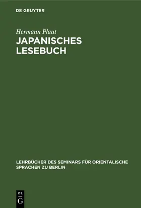 Plaut |  Japanisches Lesebuch | Buch |  Sack Fachmedien