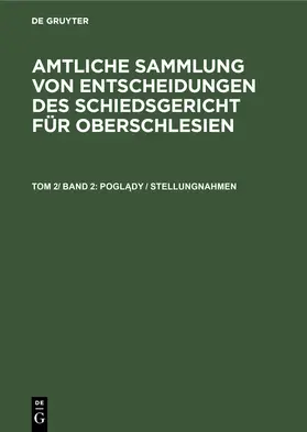  Pogl¿dy / Stellungnahmen | Buch |  Sack Fachmedien