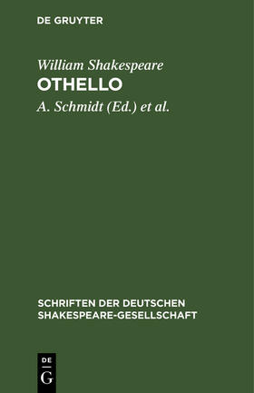 Shakespeare / Schmidt / Ulrici |  Othello | Buch |  Sack Fachmedien