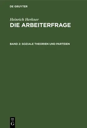 Herkner |  Soziale Theorien und Parteien | Buch |  Sack Fachmedien