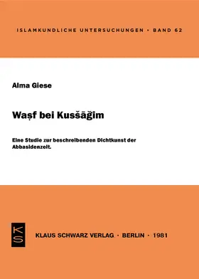 Giese |  Wasf bei Kusagim | eBook | Sack Fachmedien