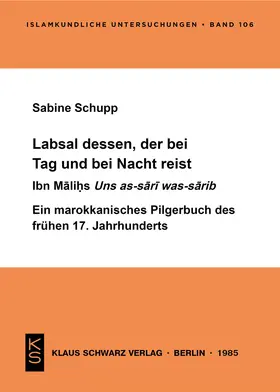 Schupp |  Labsal dessen, der bei Tag und Nacht reist | eBook | Sack Fachmedien