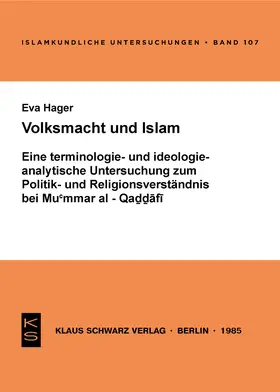 Hager |  Volksmacht und Islam | eBook | Sack Fachmedien