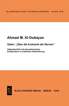 Al-Dubayan |  Galen: Über die Anatomie der Nerven | eBook | Sack Fachmedien