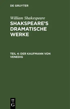  Der Kaufmann von Venedig | eBook | Sack Fachmedien