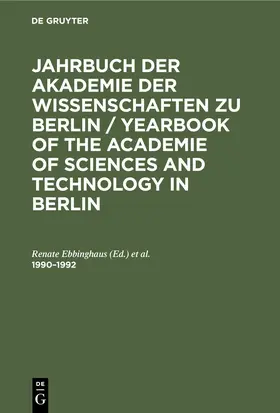 Ebbinghaus / De Rentiis |  1990–1992 | eBook | Sack Fachmedien