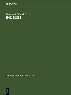  Indexes | eBook | Sack Fachmedien