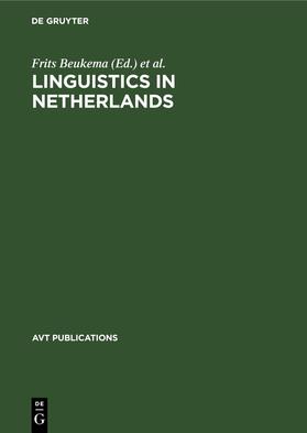 Beukema / Hulk |  Linguistics in Netherlands | eBook | Sack Fachmedien