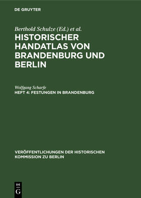 Scharfe |  Festungen in Brandenburg | Buch |  Sack Fachmedien