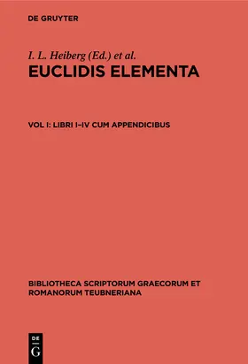 Stamatis / Heiberg |  Libri I¿IV cum appendicibus | Buch |  Sack Fachmedien