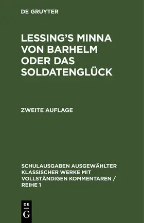  Lessing’s Minna von Barhelm oder das Soldatenglück | eBook | Sack Fachmedien