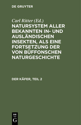 Jablonsky / Herbst / Ritter |  Der Käfer, Teil 2 | Buch |  Sack Fachmedien